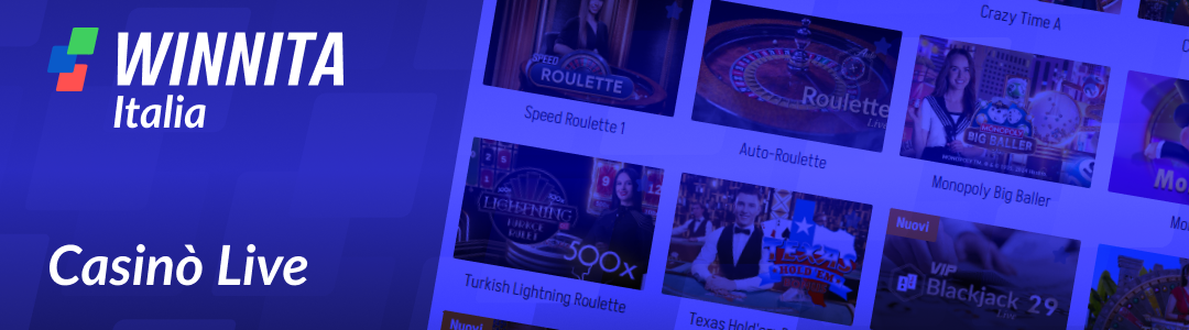 Winnita Italia Casinò dal vivo